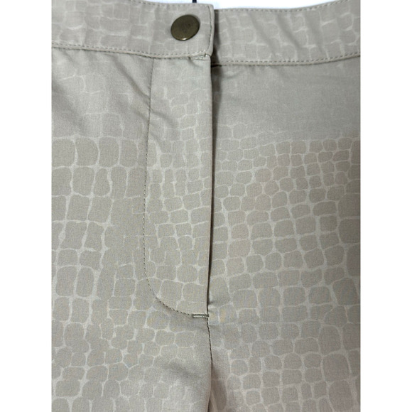 Chico Weekends Women's Tan Beige Capris with Pull Cord Size 0.5 Chico's - Picture 7 of 16